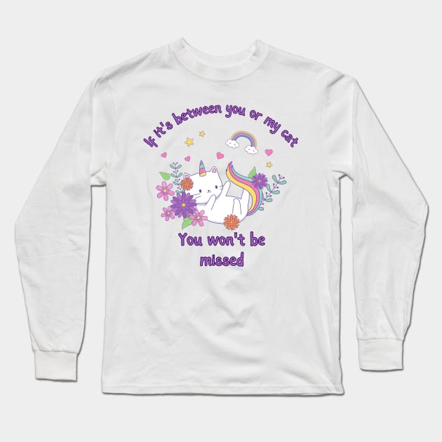 Cat Lady Long Sleeve T-Shirt by The Tipsy Auntie